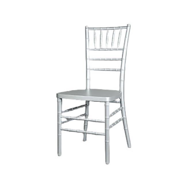 Rental store for chair chiavari silver in the San Jose metro area