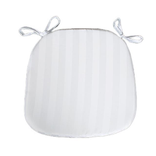 Rental store for cushion satin stripe white in the San Jose metro area