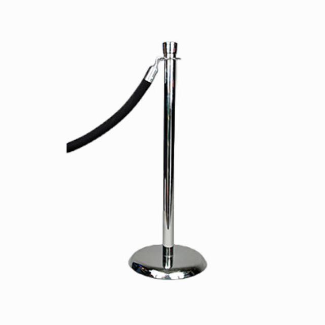 Rental store for rope black velour 6 foot for chrome stanchio in the San Jose metro area