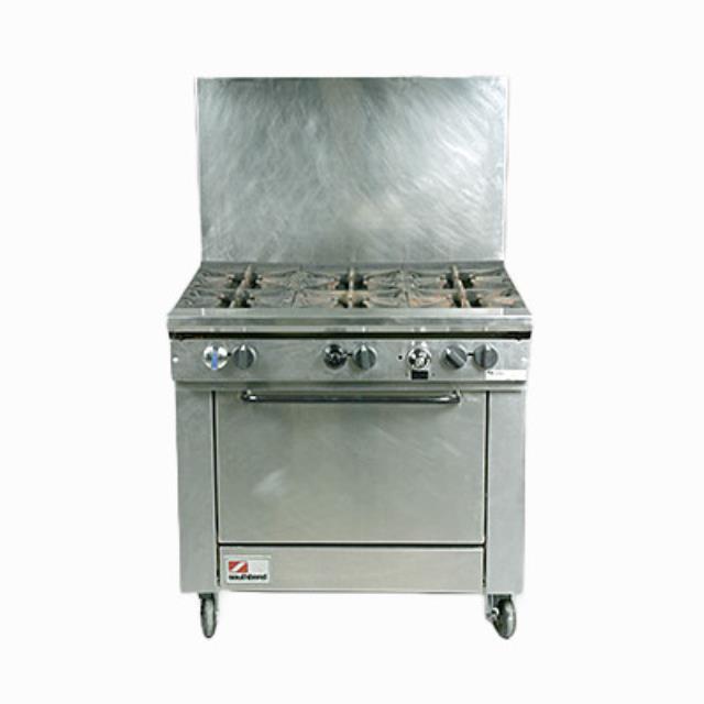 Rental store for oven 6 burner range propane included in the San Jose metro area