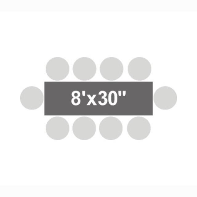 Rental store for table banquet 8 foot x30 inch in the San Jose metro area