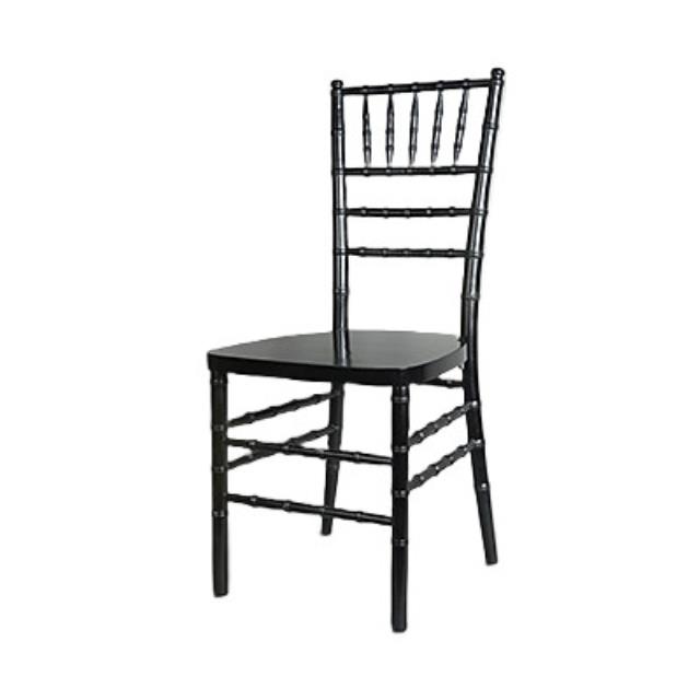 Rental store for chair chiavari black in the San Jose metro area