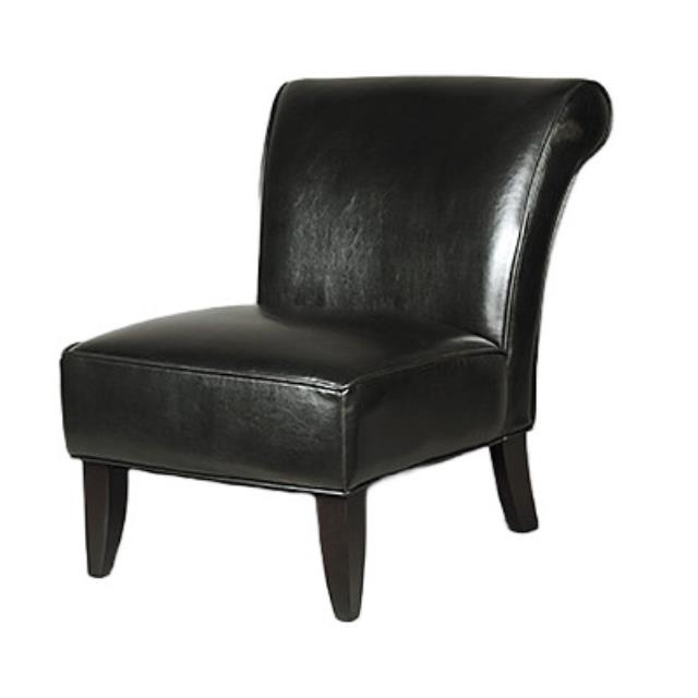 Rental store for shv chair leather black armless in the San Jose metro area