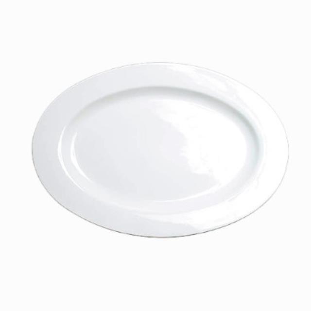 Rental store for platter white 18 inch oval ceramic in the San Jose metro area