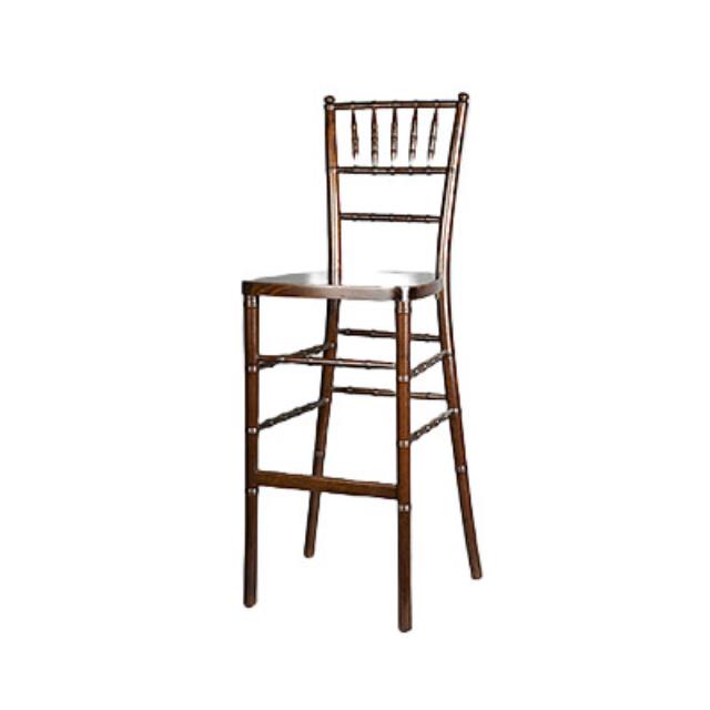 Rental store for barstool chiavari mahogany in the San Jose metro area