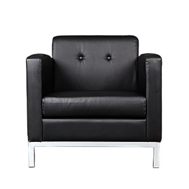 Rental store for shv chair leather black club style in the San Jose metro area