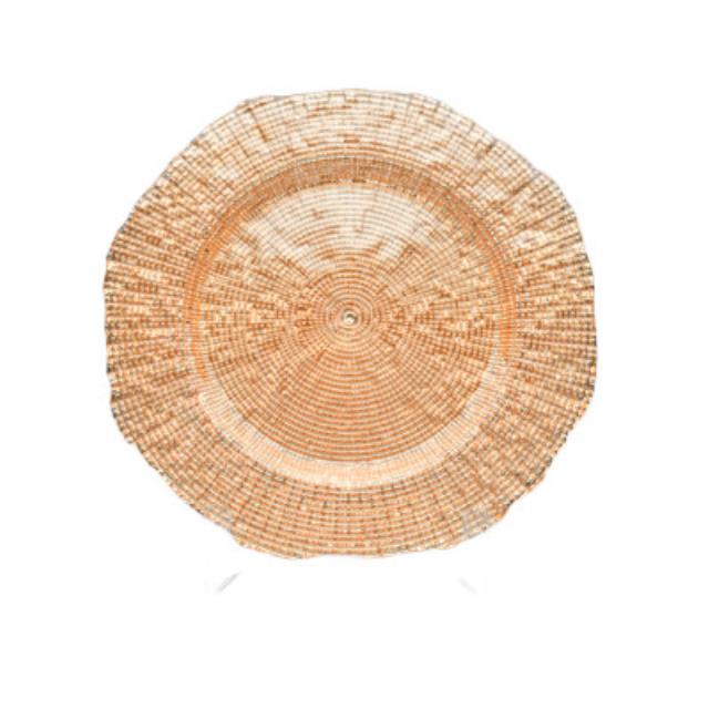 Rental store for charger glass glitter gold 13 inch in the San Jose metro area