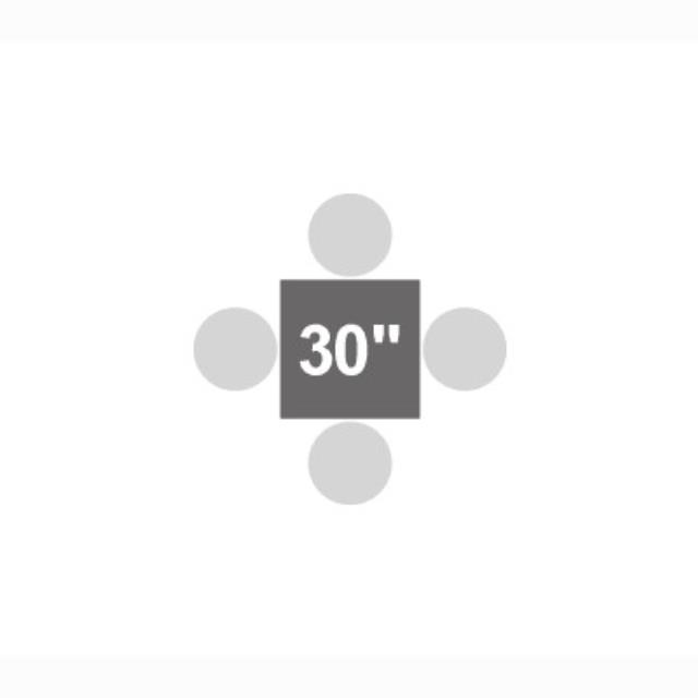 Rental store for kit table square 30 inch low ht in the San Jose metro area