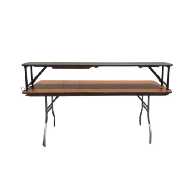 Rental store for kit 6 foot banquet bar w riser in the San Jose metro area