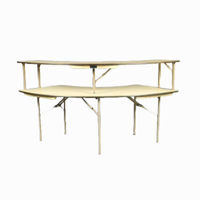 Rental store for kit 10 foot serpentine bar with riser in the San Jose metro area
