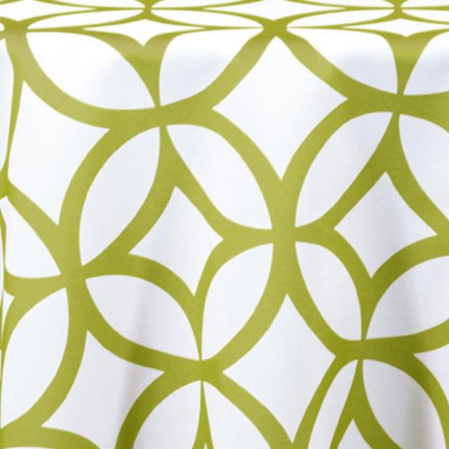 Rental store for specialty retro cirque avocado linen in the San Jose metro area