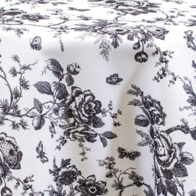 Rental store for specialty toile black linen in the San Jose metro area