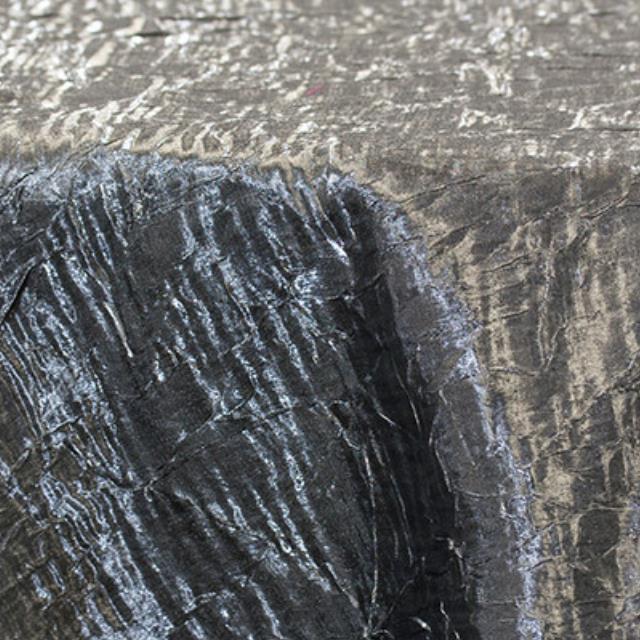 Rental store for iridescent crush silver linen in the San Jose metro area