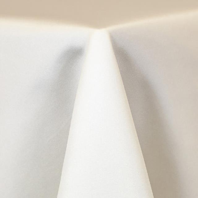 Rental store for matte satin ivory linen in the San Jose metro area