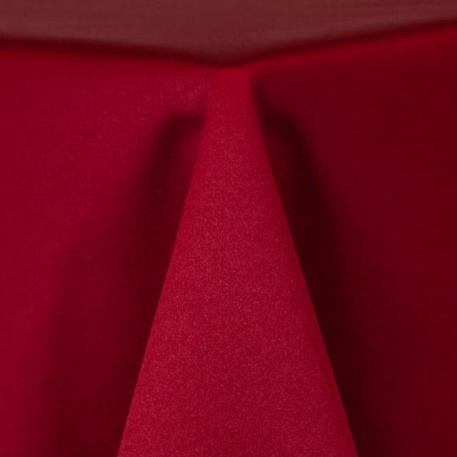 Rental store for matte satin ruby linen in the San Jose metro area