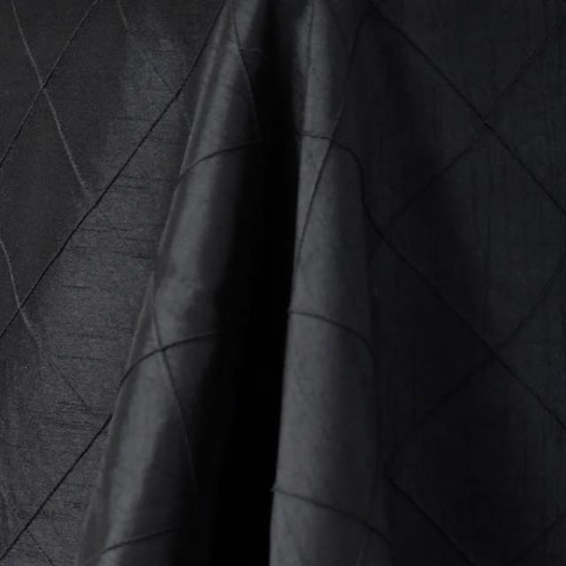 Rental store for nova pintuck black linen in the San Jose metro area