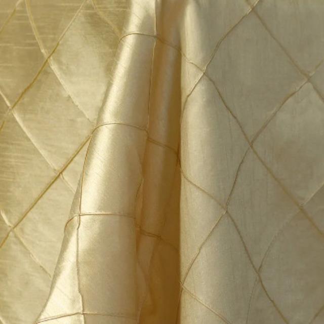 Rental store for nova pintuck soft gold linen in the San Jose metro area