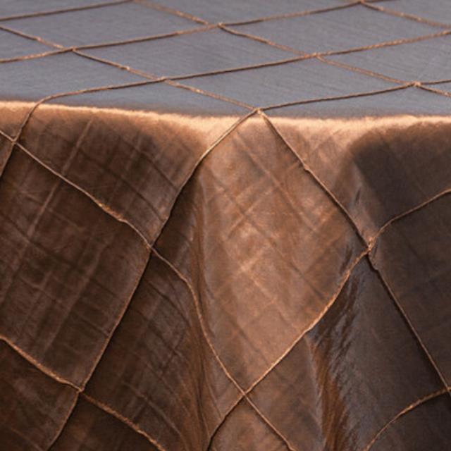 Rental store for pintuck taffeta copper linen in the San Jose metro area