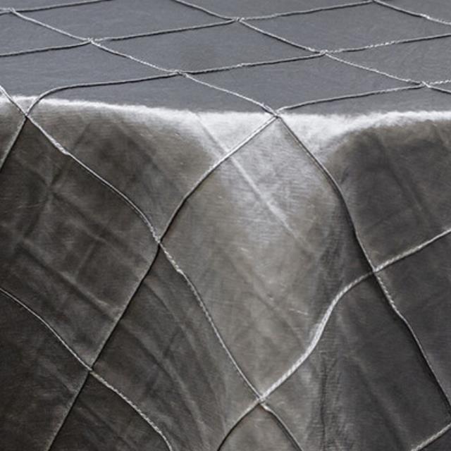 Rental store for pintuck taffeta silver linen in the San Jose metro area