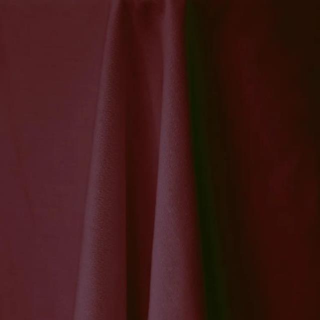 Rental store for poly cotton burgundy linen in the San Jose metro area