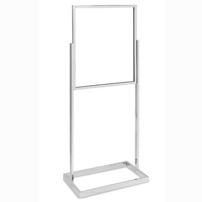 Rental store for floor standing sign holder chrome 22x28 in the San Jose metro area
