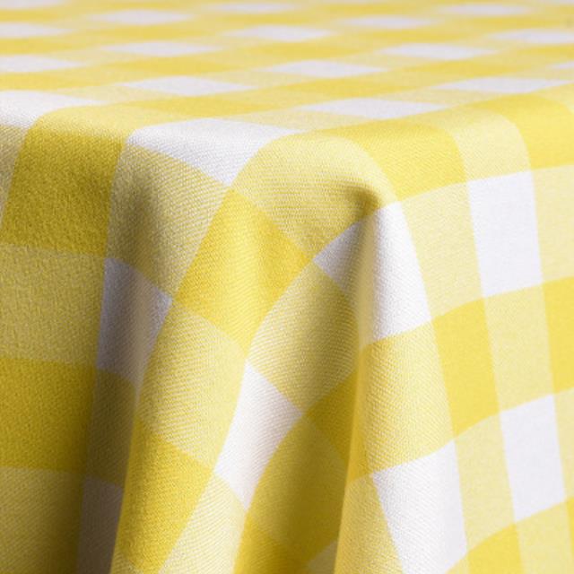 Rent checks yellow linen