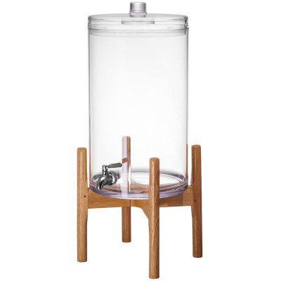 Rental store for beverage dispenser w wood stand 4 2 gal in the San Jose metro area