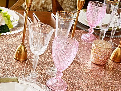 Rent glassware